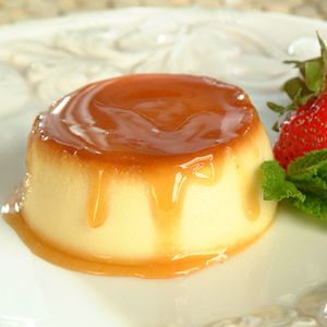 Flan de huesitos