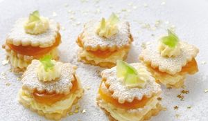 Montaditos de albaricoque