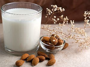 Leche de almendras
