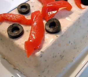 Mousse de jamon y salmon ahumado