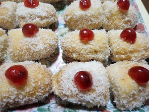 Pastelitos de coco