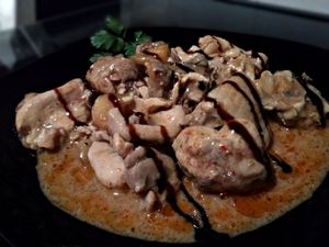 Pollo al pimentón