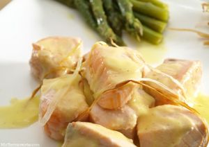 Salmón a la naranja