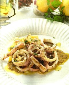 Calamares al limón