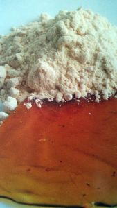 Polvo de caramelo