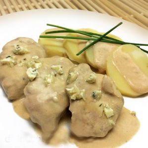 Solomillo al roquefort