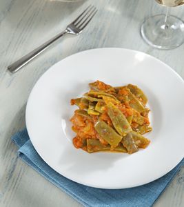 Judias verdes con tomate
