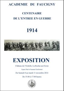 Exposition temporaire : « 1914 : centenaire de l’entrée en guerre »