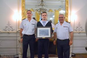 Cérémonie de clôture de la Promotion Enseigne de Vaisseau Jacoubet