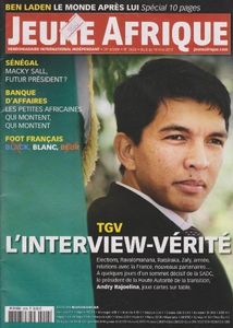 0992 - Andry Rajoelina, Extraits de l’interview dans Jeune Afrique du 8 au 14 mai 2011