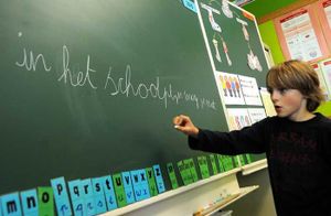 A l'école « De Taalkoffer », les petits Wallons ne s'expriment qu'en néerlandais