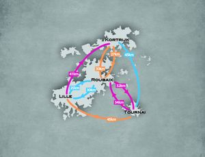 1ère édition d’un événement eurométropolitain dédié aux cyclotouristes