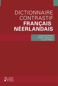 Nouveau livre : le dictionnaire contrastif français-néerlandais