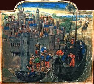 Aller à Saint-Jacques de Compostelle en navire