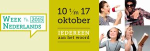 L'instant néerlandais du jour (2015_10_13): de week van het Nederlands duurt tot 17 oktober