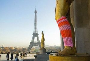 Le "Knit graffiti" ou le "Yarn bombing"