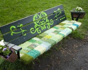 Le "Knit graffiti" ou le "Yarn bombing"