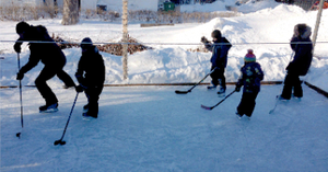 Des patinoires de plein air observatoires des changements climatiques