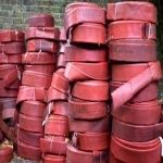 Les trois destins des tuyaux incendie réformés.