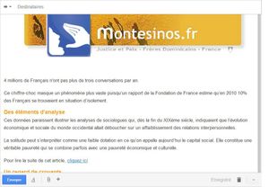 Cliquez pour vous abonner à notre Newsletter