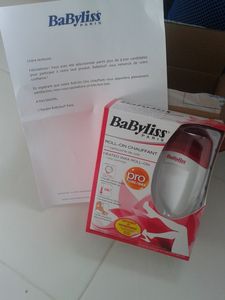 Roll-on Cire chauffant Babyliss avec BETROUSSE