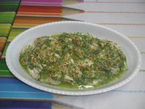 Scuola di cucina: razza con le noci