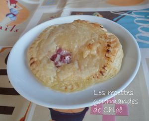 Feuilletés jambon- fromage ( ou minis tourtes )