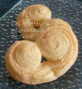 Palmiers au sucre