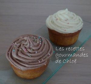 Cupcakes chocolat & cupcakes vanille