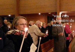 "Vous êtes la lumière du monde"