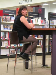 Entrevue télévisée au Livre Show