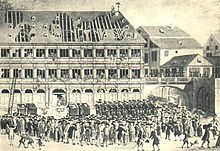 Mise à sac de l'hôtel de ville de Strasbourg