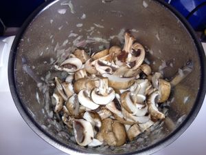 Risotto WW aux champignons au Thermomix