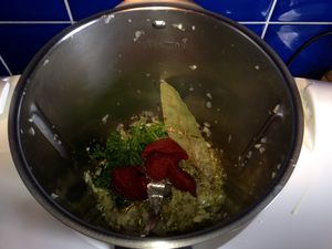 Bisque de crustacés (crevette, écrevisse, homard) au Thermomix