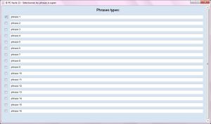 Sélection de Phrases Types V2