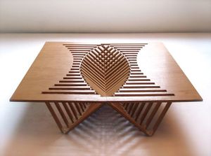 Table design et éco-conçue