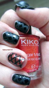 Nail Art carreaux