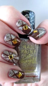 Nail Art Barry M - Majesty et stud