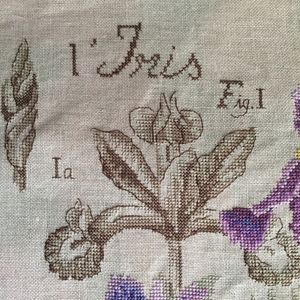 Broderie au point de croix, Véronique Enginger
