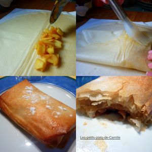 Nems aux pommes