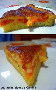 Moelleux aux abricots frais