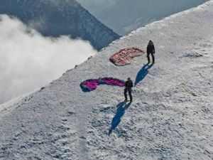 15' : record du monde de descente du Mont Blanc ! Crazy