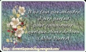Agir, citation de l'Abbé Pierre
