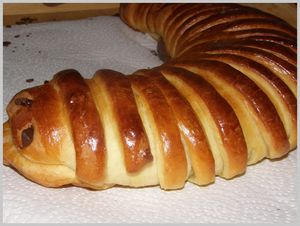Chenille briochée au Nutella