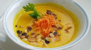 Velouté de carotte au cumin et au curcuma (Thermomix)