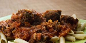 Sauce bolognaise au soja texturé