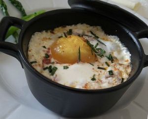 Oeufs cocotte aux courgettes (Thermomix)