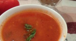 Soupe de tomates à la menthe (Thermomix)