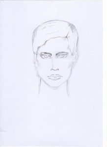 fashion drawing, model