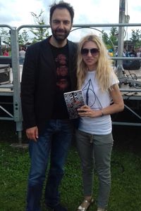 Neri Marcorè ed Alessandra Cinardi